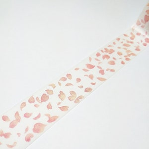 Blume Blütenblatt Washi Tape | Rosa Kirschblüten Klebeband | Kawaii Japan Deko Klebeband | Japan-Scrapbooking-Planer-Sticker-7m-B23