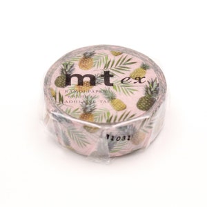 MT Washi Tape Ananas MT Nastro adesivo decorativo / Adesivo pianificatore giapponese / Nastro di carta 7 m MTEX1P166