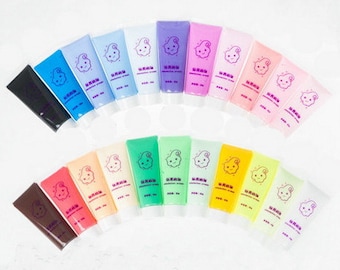 50g Fake Whipped Cream / Fake Icing Clay Glue/ Decoden Whipped Cream / Silicone Simulation Cream / for phone case FREE Tip