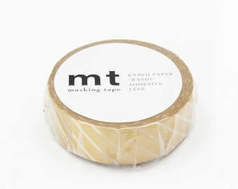 Gold Stripes MT Washi Tape MT Masking Tape Decorative Tape / Japan Planner Sticker / Kamoi Paper Tape 10m