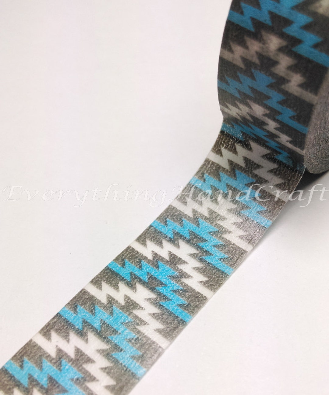 Grey Pattern Washi Tape / Grey Decorative Tape / Grey Masking Tape
