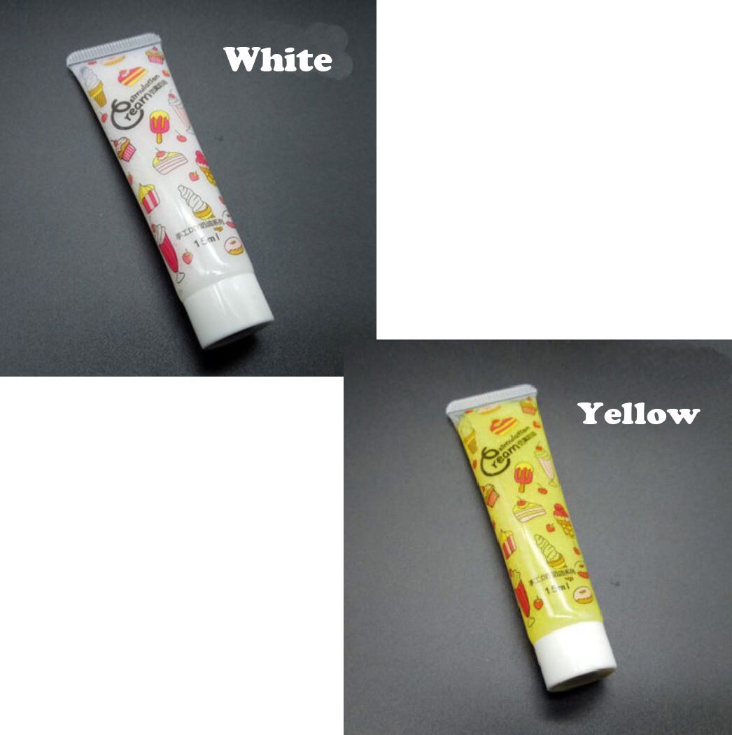 2 Pack*50g Crystal Clear Jelly Simulation Cream Glue, Decoden Cream Cl –  NINI_LOVELY ACC.