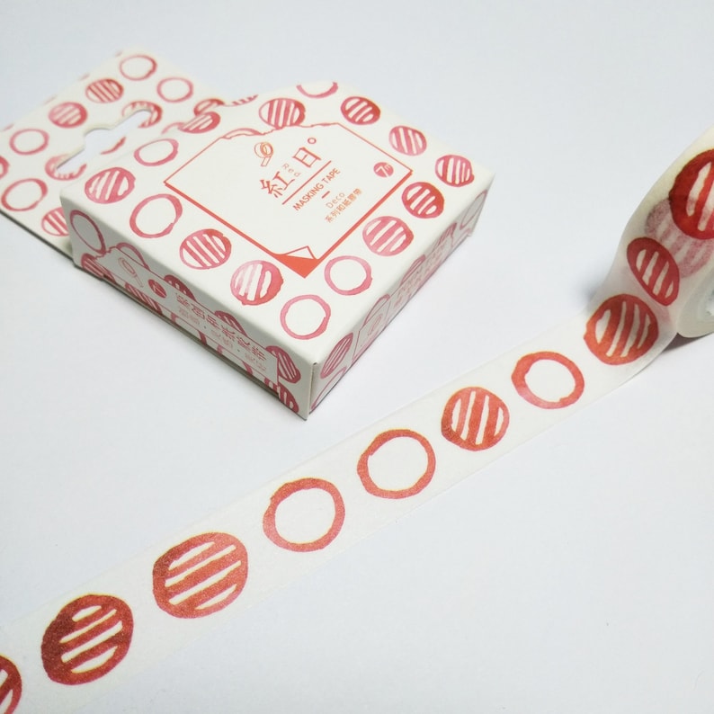 Washi Tape Decorative Sticky Paper Masking Planner Tape Repositionable FREE P/&P