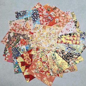 日本製折り紙 / 金箔紙 / 友禅千代紙 / 和紙 / 日本の伝統工芸品 14*14