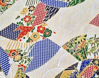 型染 和紙 千代紙まとめ売り 型染め和紙折り紙：手刷りの日本の千代紙 -