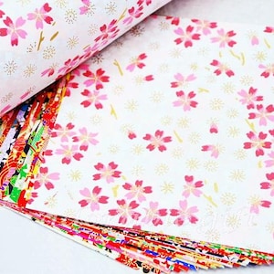 Origami Papier / Yuzen Chiyogami / Washi Papier / Japan Falten / Traditionelles Japanisches Favor Crafts 14 * 14 / 20 Blatt Set F