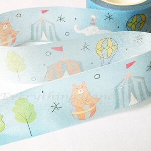 Washi Tape 10m / Japan plakband lijm / decoratieve Masking Tape Scrapbooking Tools gunst briefpapier Circus f15