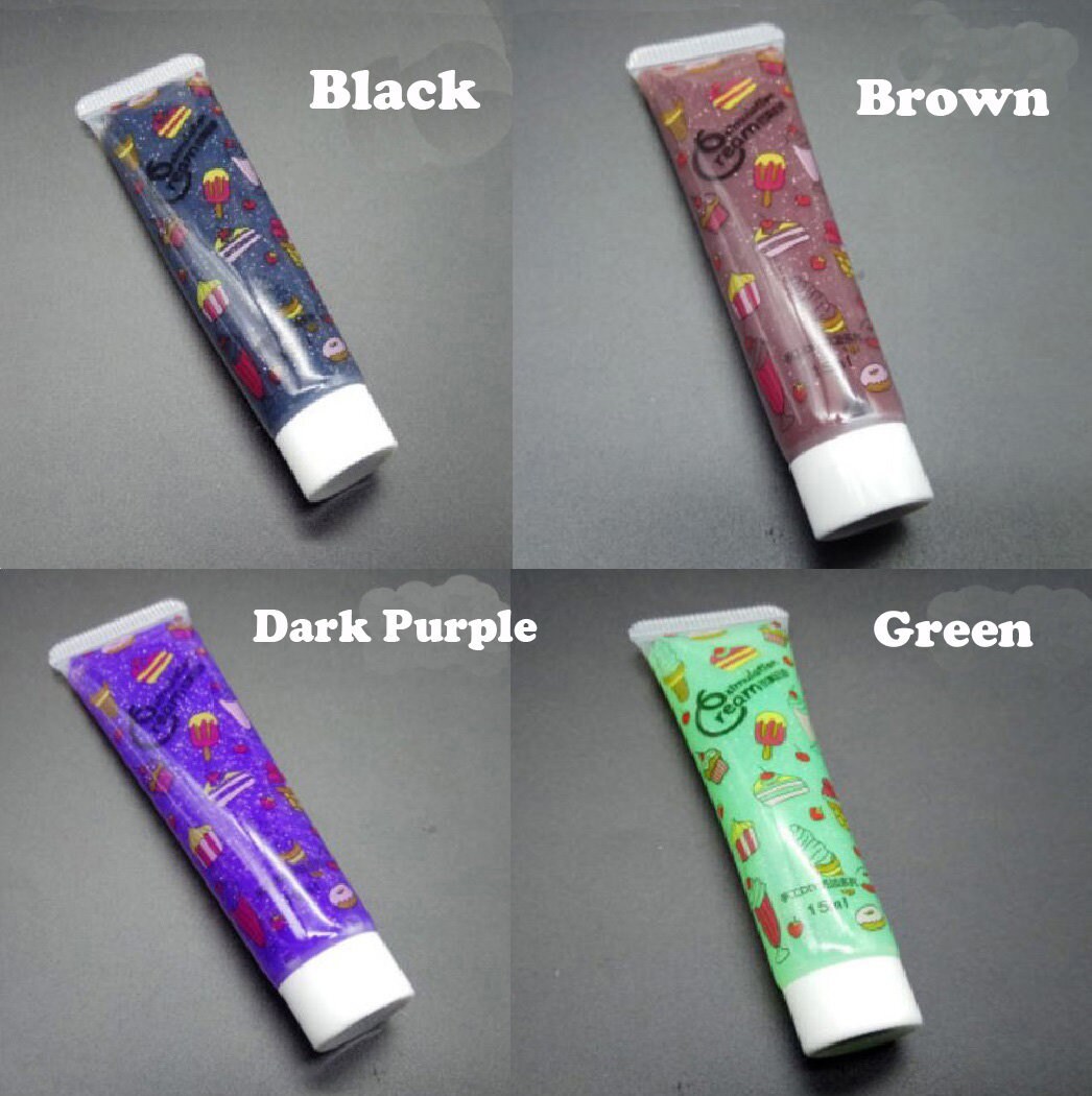 2x 15ml Glitter Jelly Crystal Fake Whipped Cream / Fake Icing Etsy