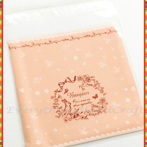 Gift Bags Favor Baby Blue Lace Dot 20pcs BA19 Resealable Self Adhesive Cello Plastic Wedding Christmas Party Biscuit Chocolate Cookies