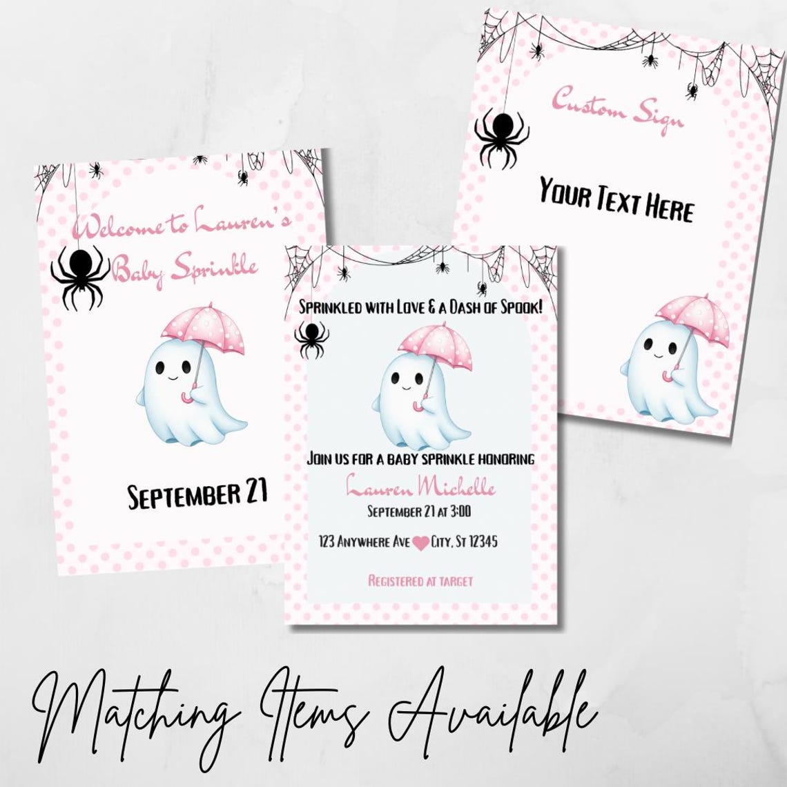 Halloween Ghost Diaper Raffle Ticket Printable Editable Baby Shower Halloween Ghost Diaper Raffle Ticket Printable Editable Baby Shower