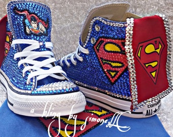 baby superman converse