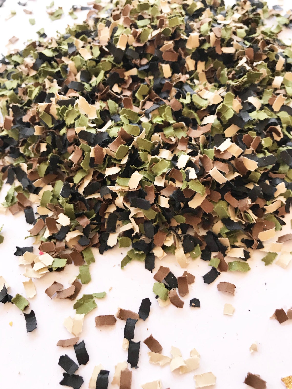 Camo Confetti Camouflage Confetti Army Party Decor Etsy
