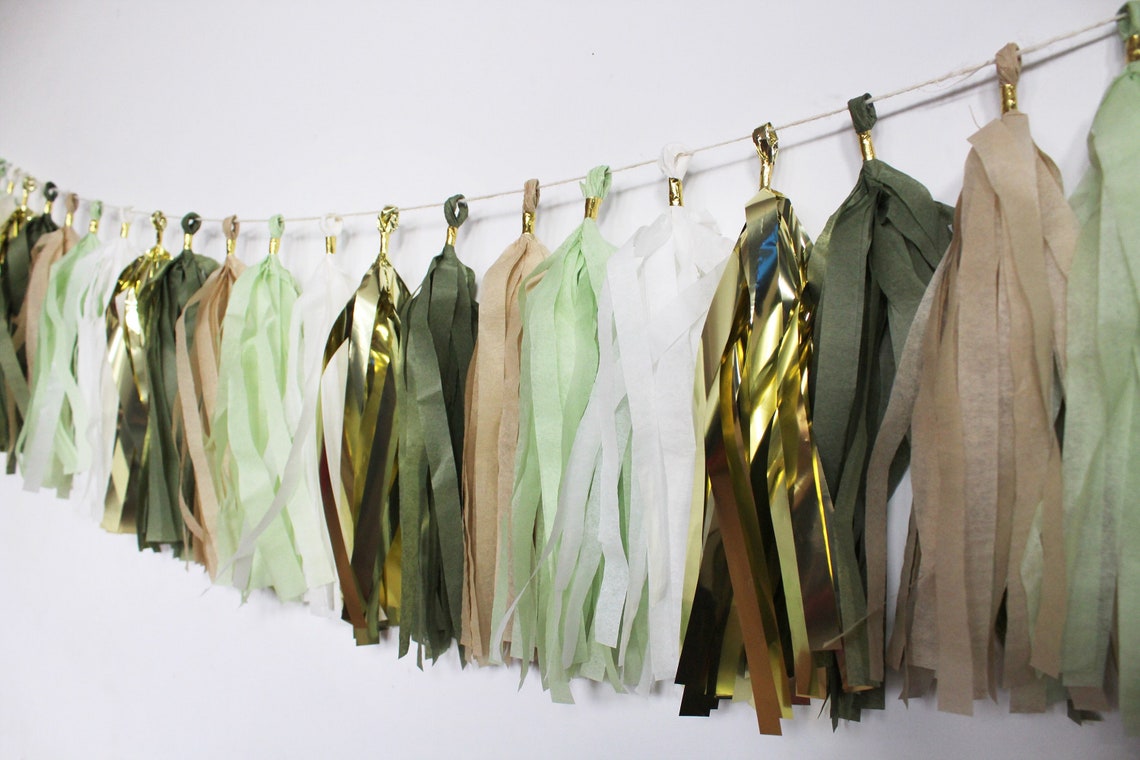 Tassel Garland Boho Tassel Garland Neutral Tassel Garland Etsy