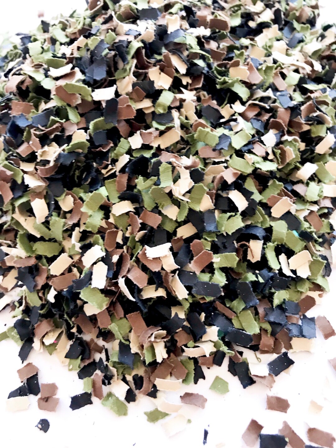 Camo Confetti Camouflage Confetti Army Party Decor Etsy