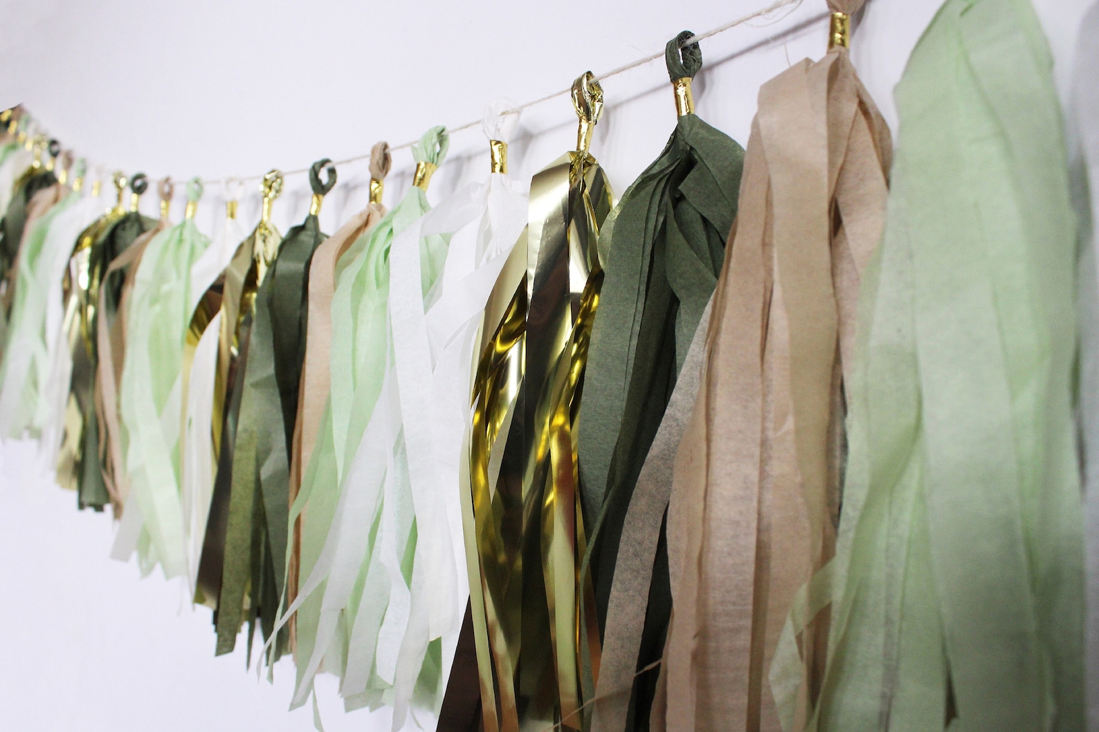 Tassel Garland Boho Tassel Garland Neutral Tassel Garland Etsy