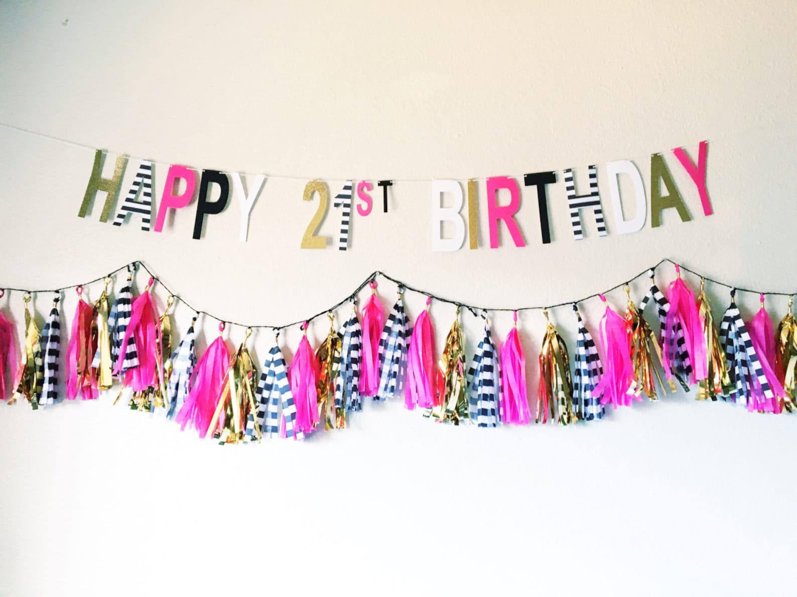 21st Birthday Banner Birthday Banner Theme Birthday Banner - Etsy
