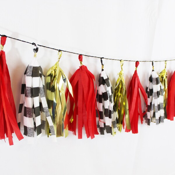 Gold Tassel Garland Etsy