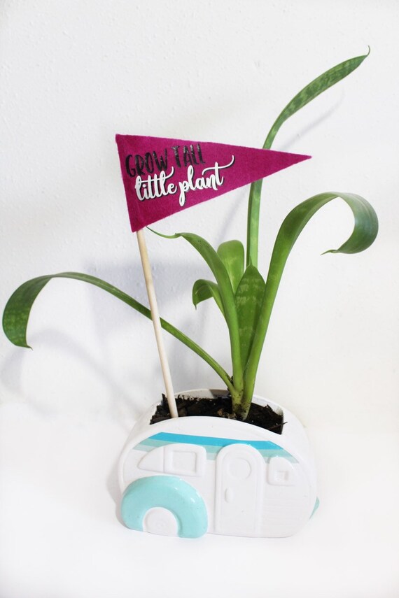 Plant Markers | Plant Stakes | Felt Flags | Plant Decor | Funny Plant Signs | Home Decor | Pennant Flags | Plant Flags | Funny Gifts | Plant Il_570xn