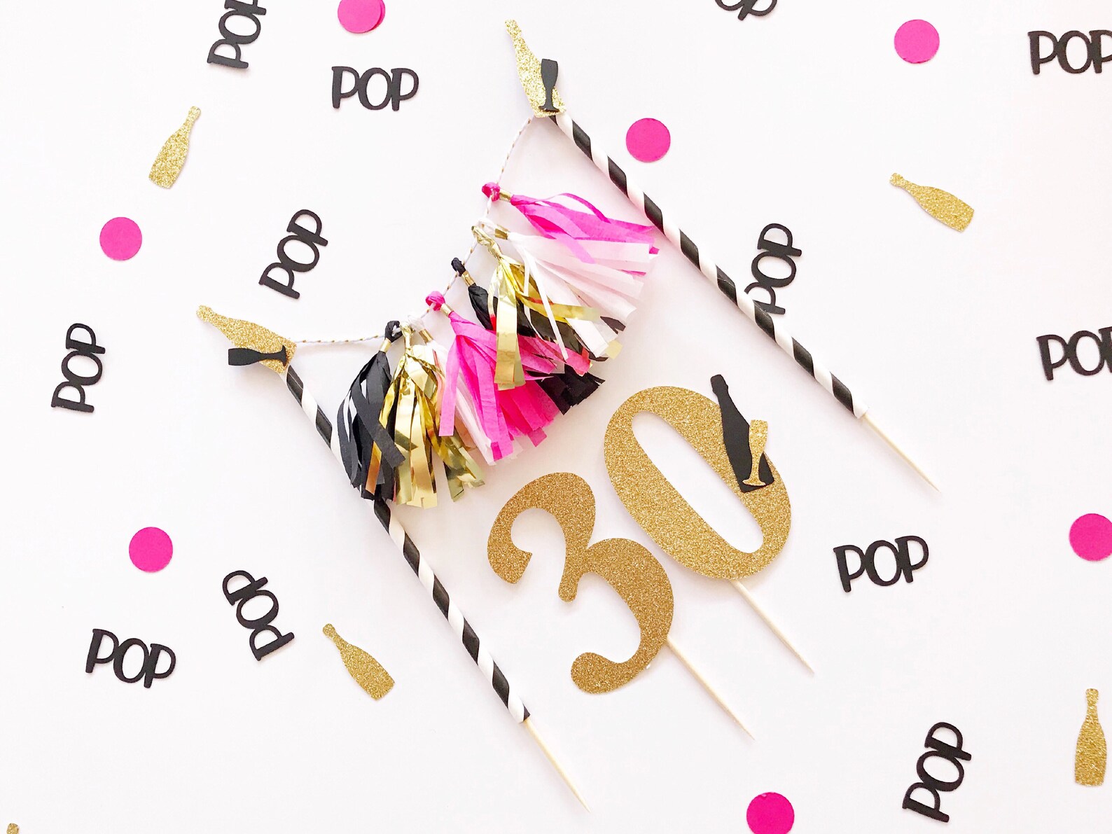 Cake Topper Tassel Cake Topper Tassel Garland Cake Topper Etsy