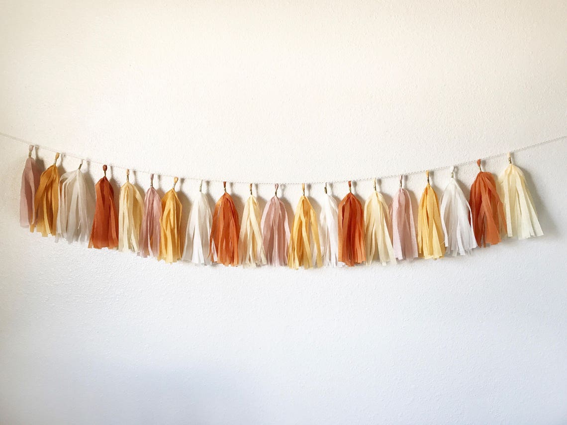 Tassel Garland Tassel Banner Thanksgiving Tassel Garland Etsy