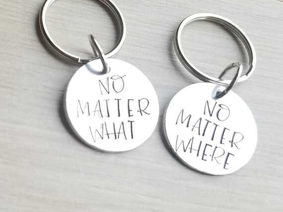 No Matter What No Matter Where BFF Gifts Gift for Her | Etsy