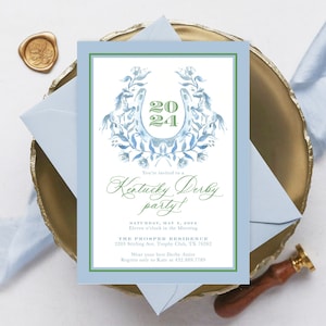 PRINTABLE Party Invitation | Kentucky Derby Party | Run for the Roses