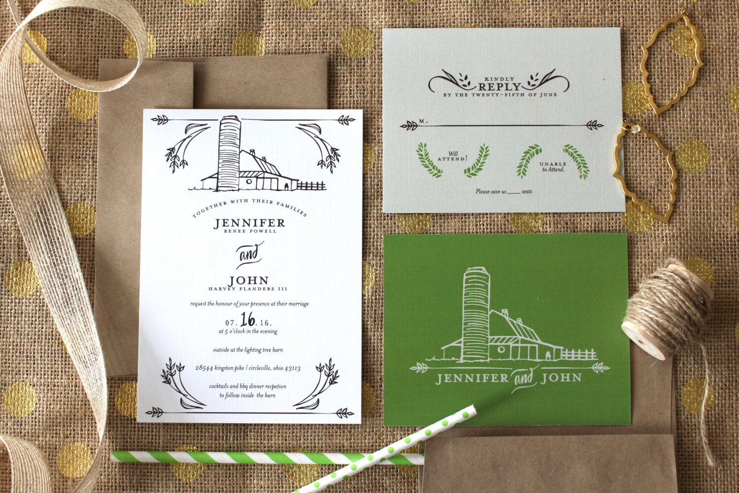 printable wedding invitation suite barnyard bells printable wedding invitation