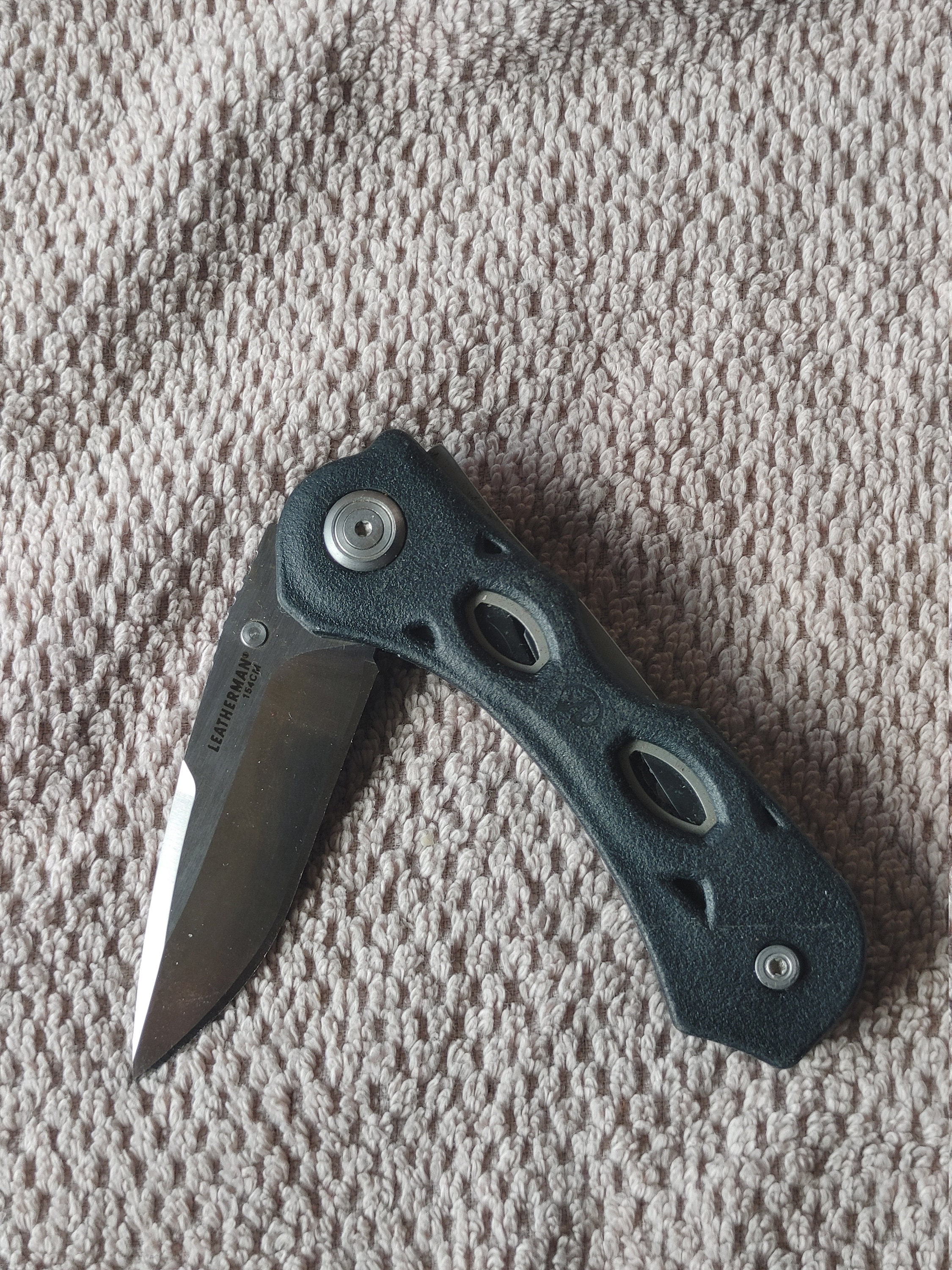 Leatherman 154cm belt clip knife Etsy