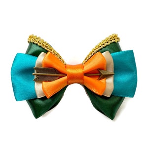 Merida Disney Inspired Brave Hair Bow | Merida Hair Bow | Disney Princess Inspired Hair Bow | 4 inch Hair Bow