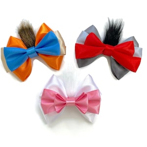 Aristocats Marie Hair Bow Marie Toulouse Berlioz Disney Character Inspired Hair Bows Aristocats Hair Bows 4 inch Bows Whole Set