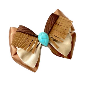 Pocahontas Hair Bow | Princess Pocahontas Hair Bow | Princess Inspired Bow | 4 inch Bow |