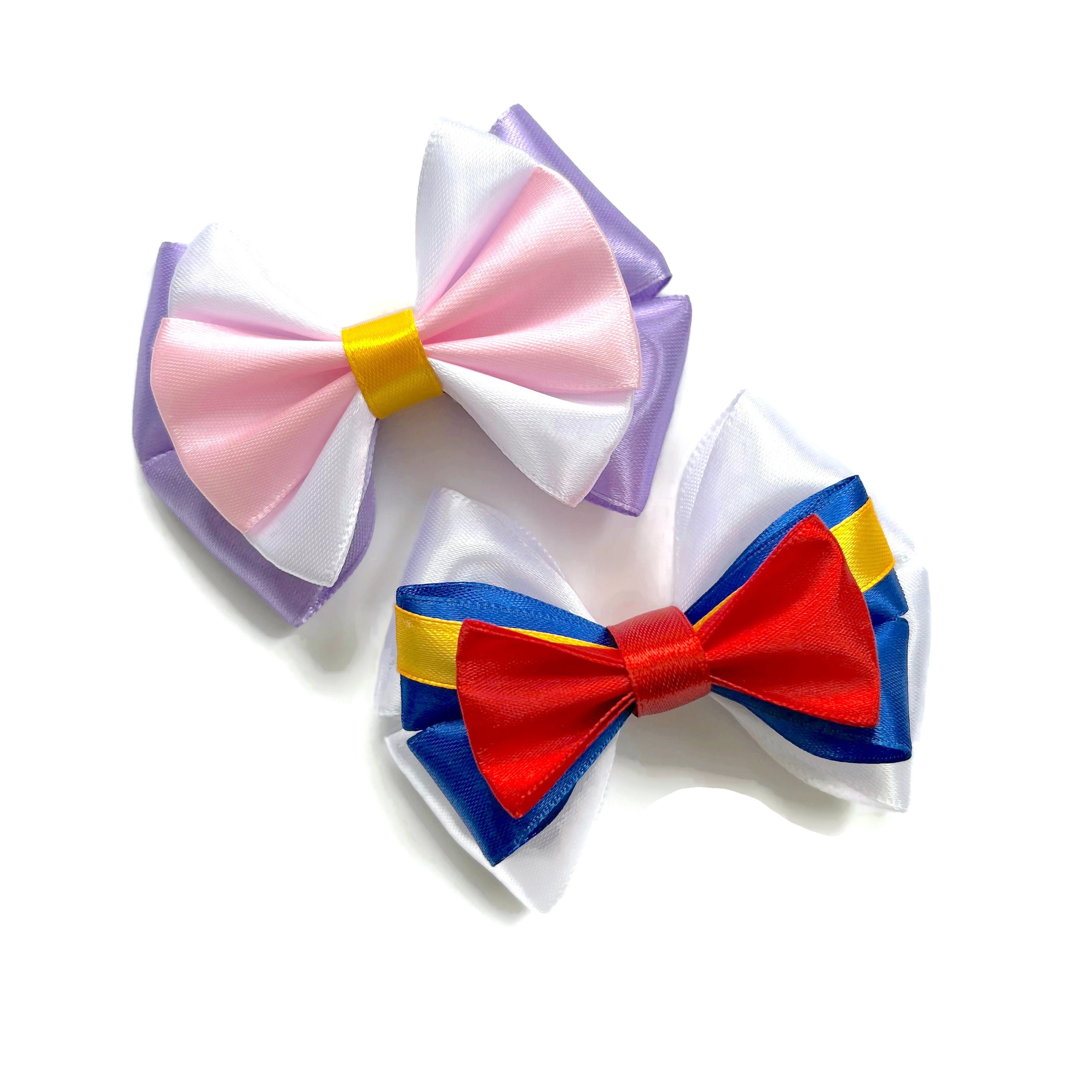 Donald & Daisy Duck Hair Bow | Donald Duck Hair Bow | Daisy Duck Hair Bow | Disney Character Inspired Hair Bow | 4 inch Bow