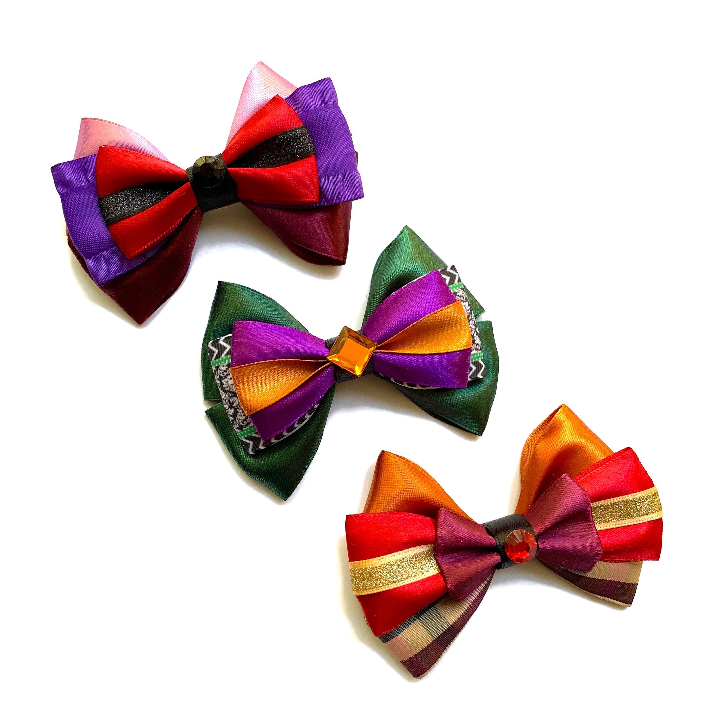 Hocus Pocus Hair Bow | Sanderson Sisters Hair Bow | Winefred  display picture 3