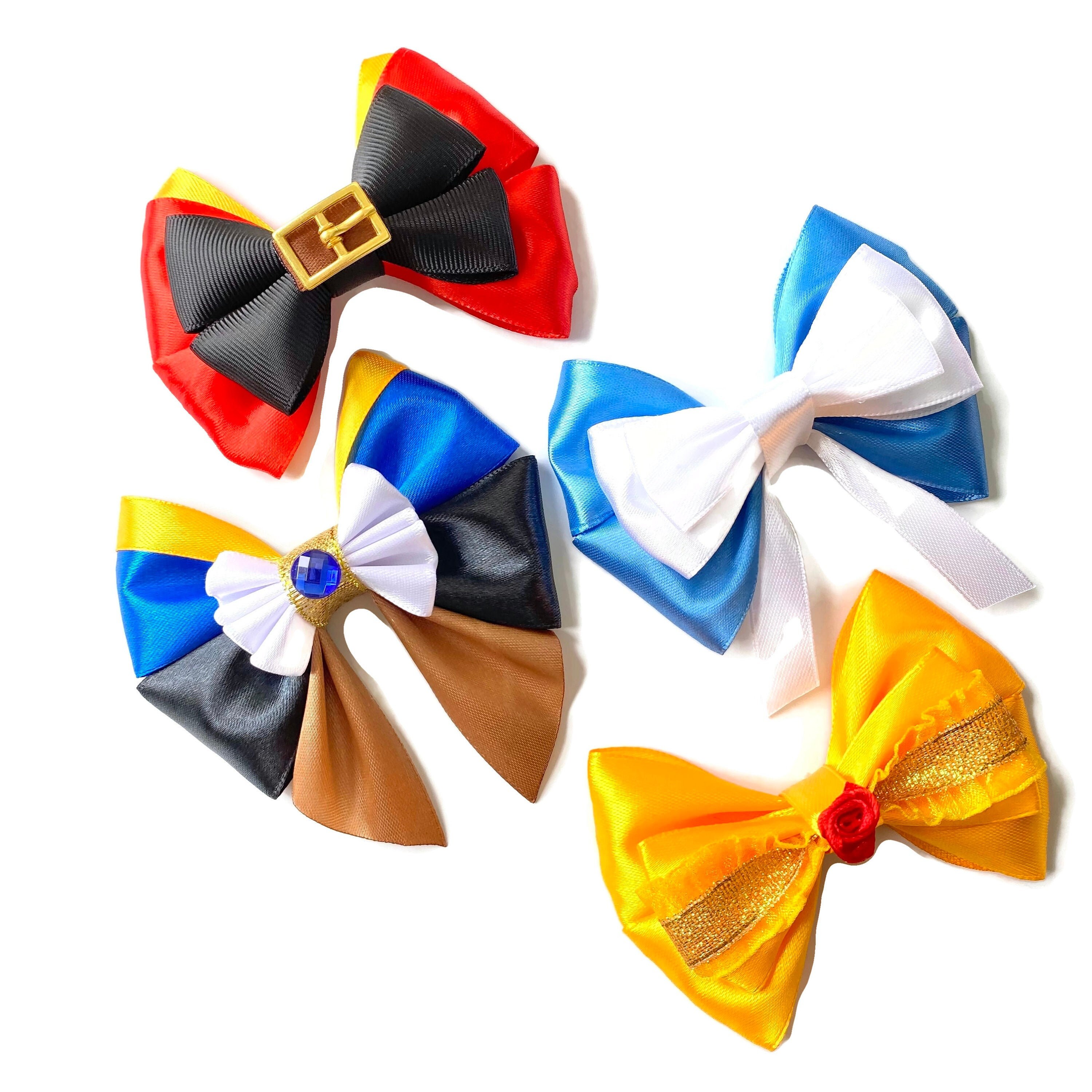 Beauty The Beast Disney Inspired Gaston Belle Beast Hair Bow Etsy Beauty The Beast Disney Inspired Gaston Belle Beast Hair Bow Etsy