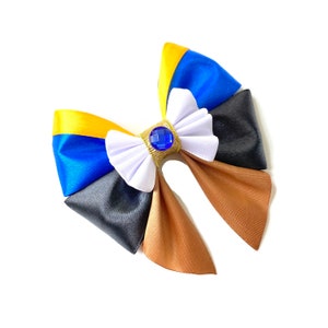 Beauty & the Beast Hair Bow Belle Hair Bow Gaston Hair Bow Beast Hair Bow Belle Blue Bow 4 inch Bow Beast