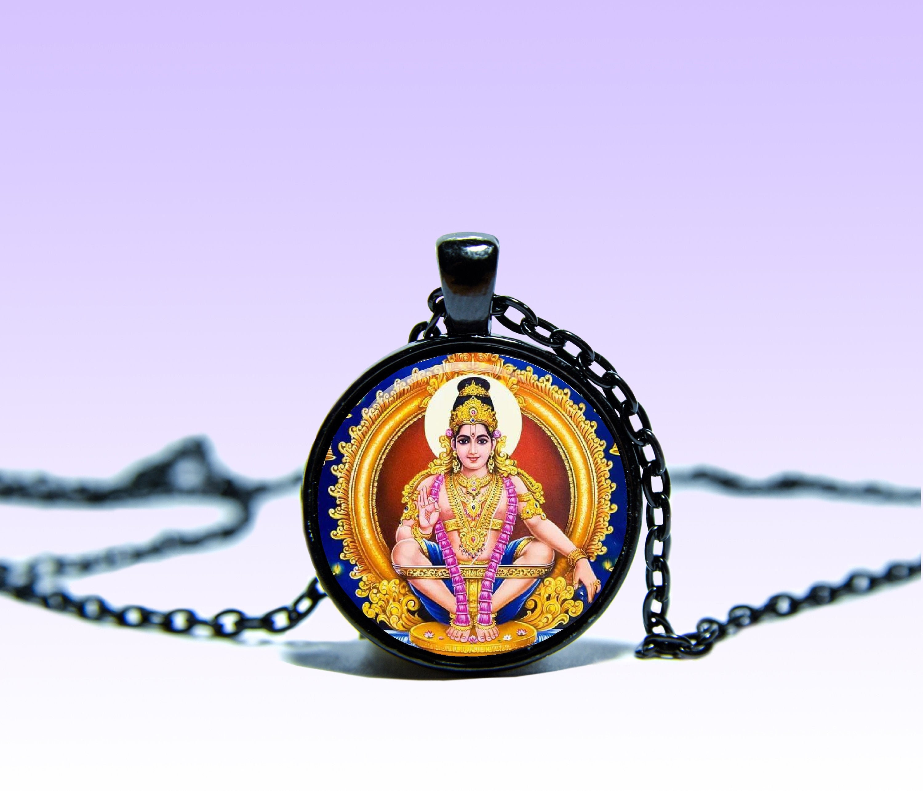 Ayyappan silver locket best sale