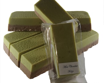 Mint Chocolate Fudge - Delicious Handmade Old-Fashioned Fudge