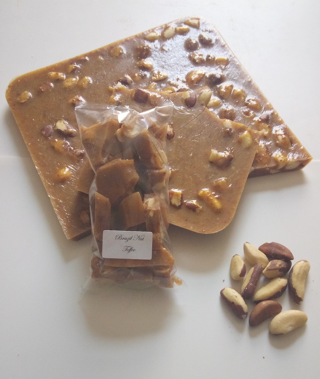Brazil Nut Toffee Delicious Handmade Oldfashioned Toffee Etsy UK
