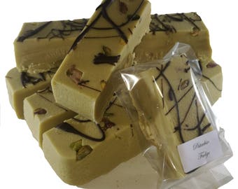 Fudge al pistacchio fatto a mano