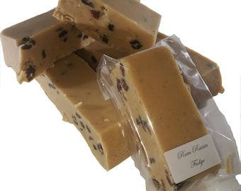 Rum & Raisin Fudge - Delicious Handmade Old-Fashioned Fudge