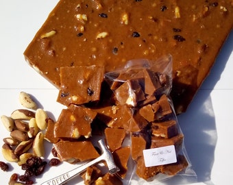 Fruit & Nut Toffee - Delicious Handmade Old-Fashioned Toffee