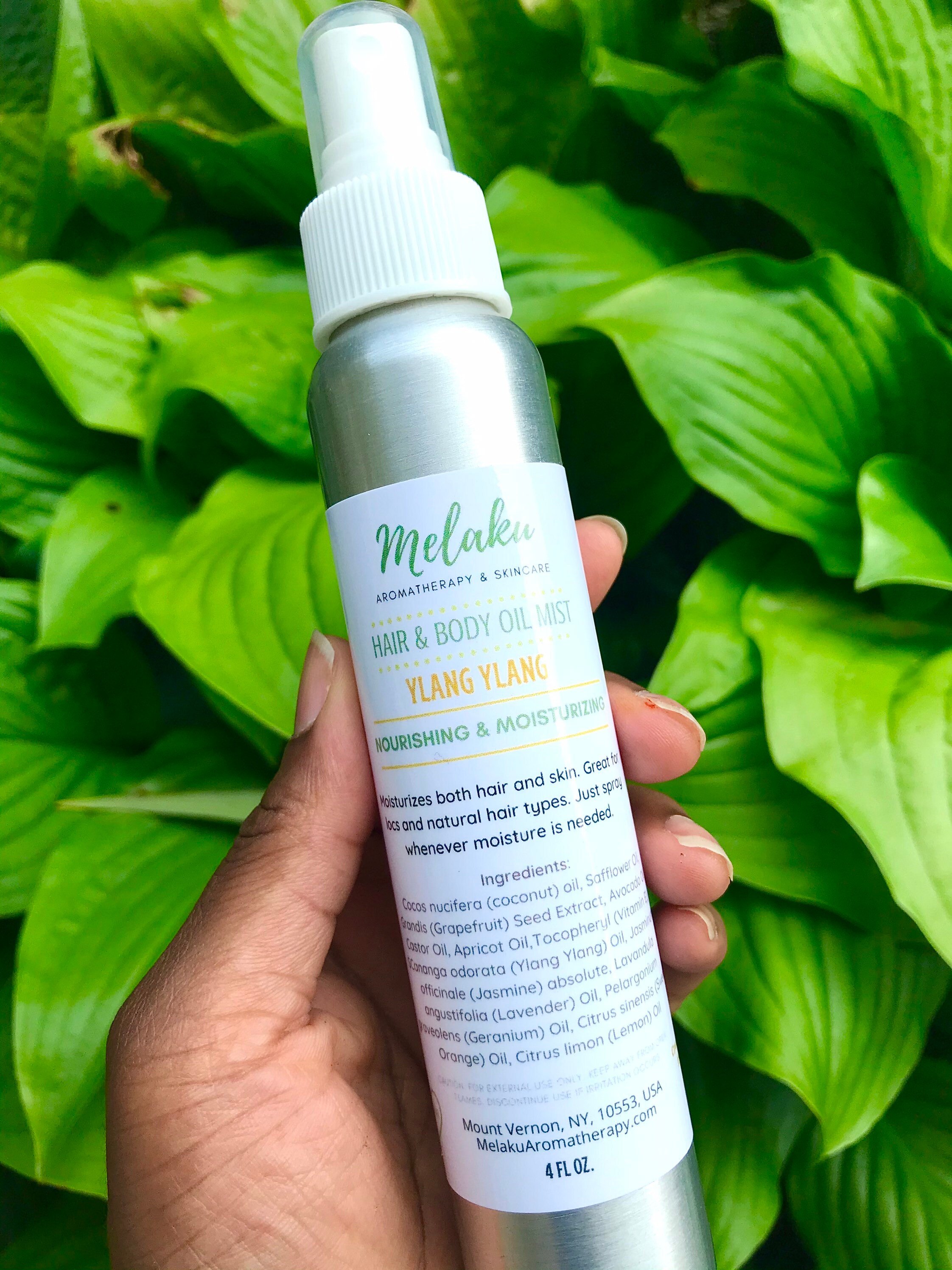 Hair and Body Oil Mist Natural Hair Spray Loc Spray Etsy