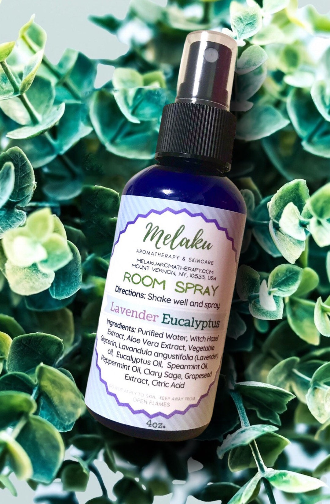 Lavender Eucalyptus Room Spray and Pillow Mist, Natural Room Spray