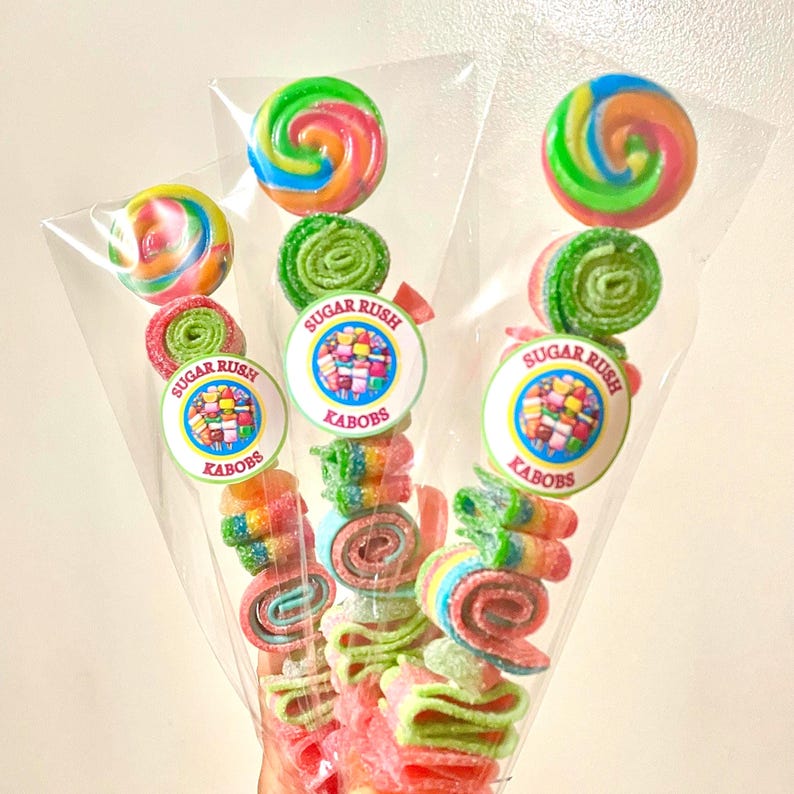 Gelatin-free Candy Kabobs – A Sweet & Sour Delight! - Etsy