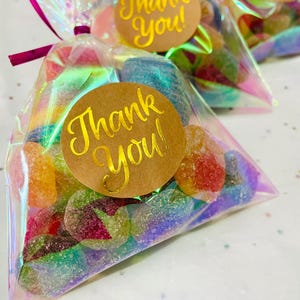 Candy Bag Favors - Personalized Candy Treats for Any Occasion - Gelatin Free - Easter Candy