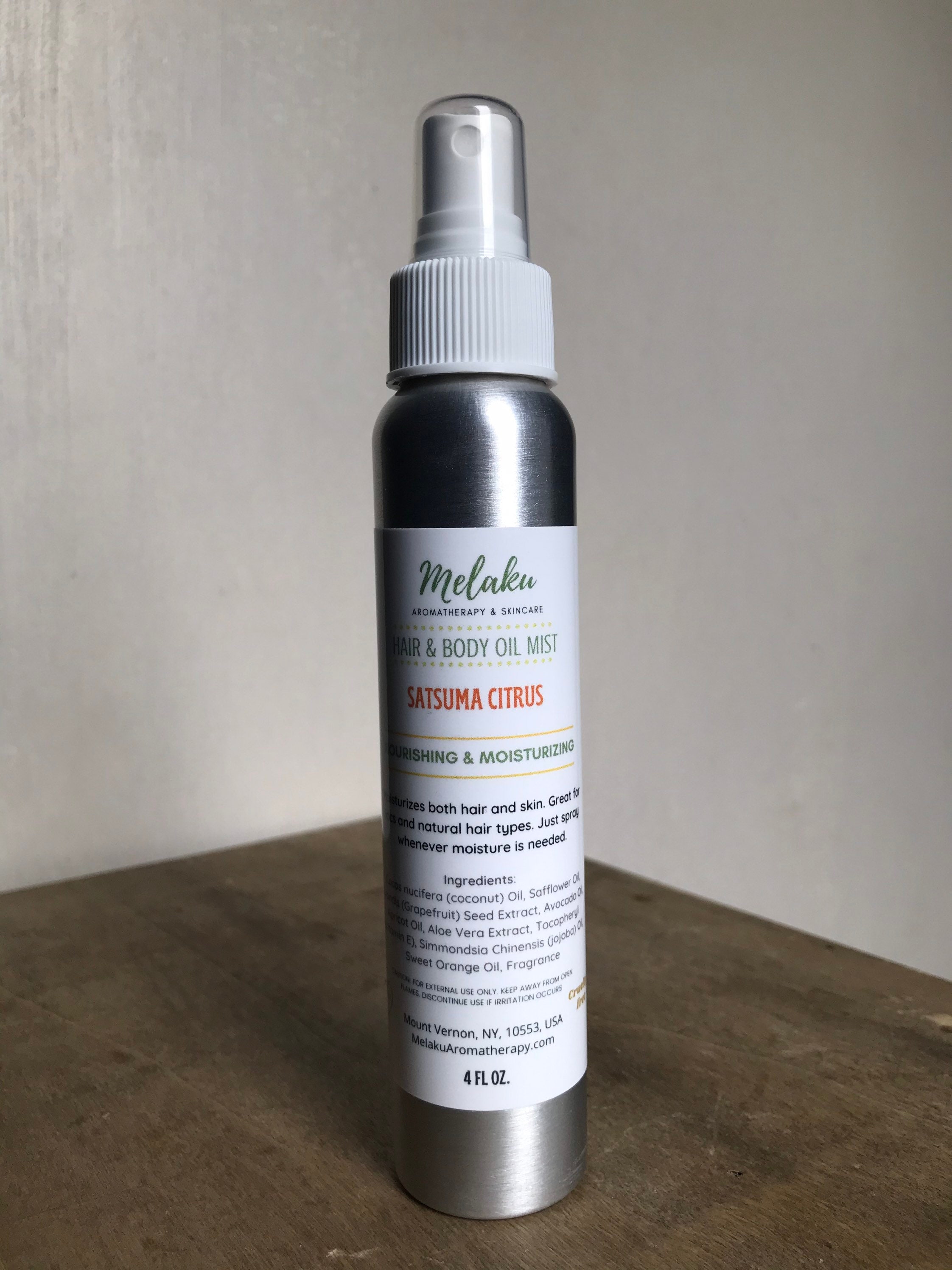 Satsuma Dreadlock Hair and Body Oil Spray 4oz Natural Hair Etsy