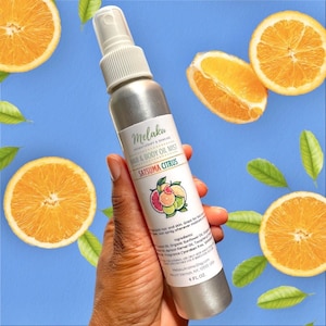 Satsuma - Dreadlock Hair and Body Oil Spray, 4oz, Natural Hair Oil, Vegan Skincare, Hair Perfume