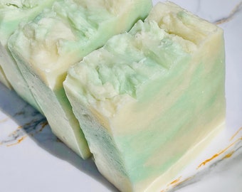 Tea Tree Mint, Artisan Soap, Handmade in Small Batches, Made with Essential Oils, Bar Soap, Peppermint and Tea Tree Oil Blend, Natural Soap