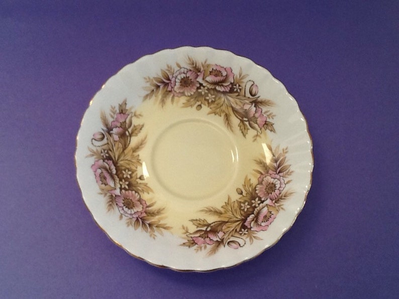 Tea Party Bridal Shower Group 5 Bone China England Saucers ONLY Royal Albert Orphan Saucers Replacement China