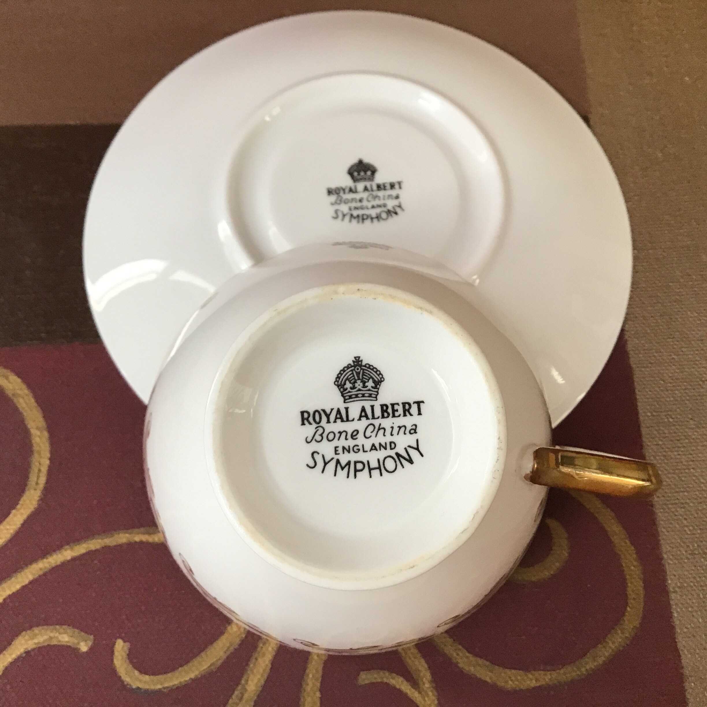 Royal Albert Symphony Dinnerware Set Five Piece Place Etsy